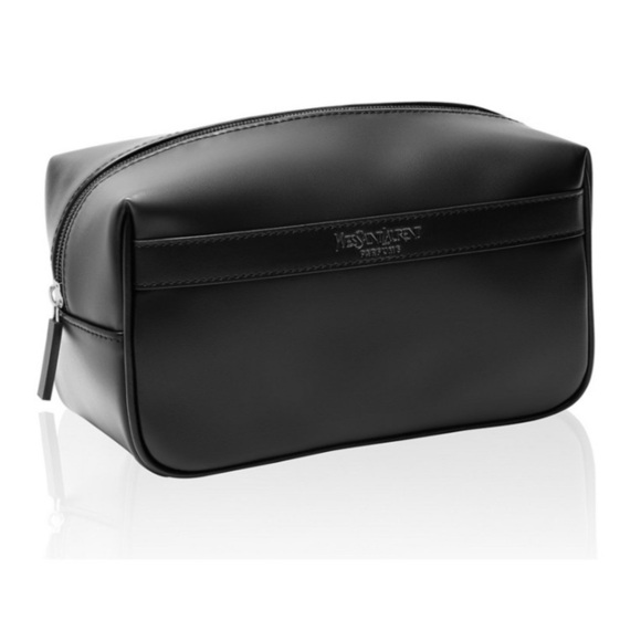 YVES SAINT LAURENT Parfums Prestige Men Pouch in Black Noir - Picture 1 of 6